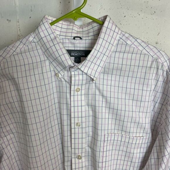 #321 KENNETH COLE Non Iron Regular Fit Button Down - Picture 4 of 9